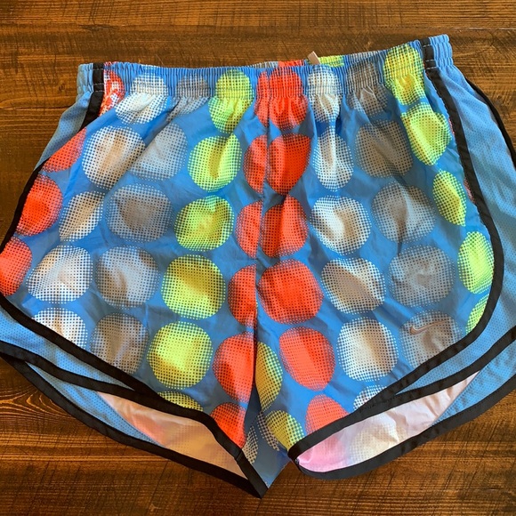 Nike Dri-Fit Polka Dot Running Shorts - Picture 1 of 8